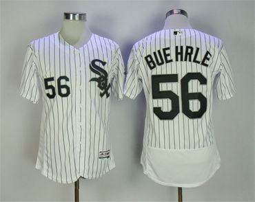 White Sox 56 Mark Buehrle White 2005 MLB World Series Champions Flexbase Jersey