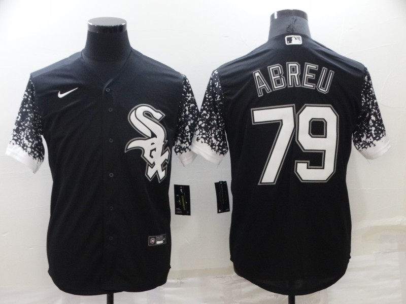 White Sox 79 Jose Abreu Black Nike Drift Fashion Cool Base Jersey White Sox 79 Jose Abreu Black Nike Drift Fashion Cool Base Jersey