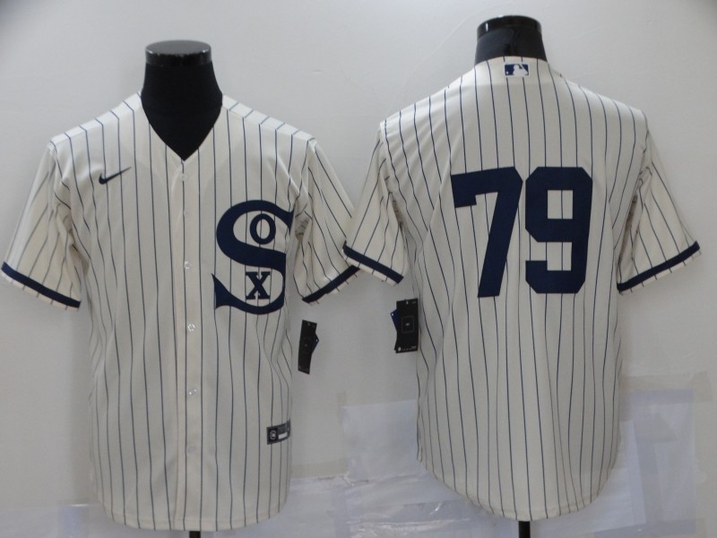 White Sox 79 Jose Abreu Cream Nike 2021 Field Of Dreams Cool Base Jersey