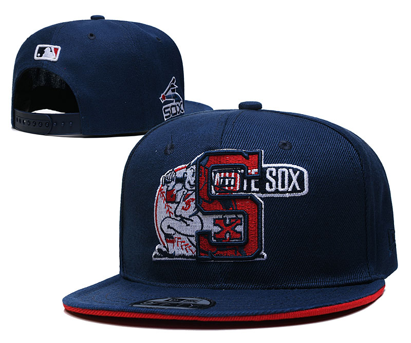 White Sox Snapback Hat- -YD