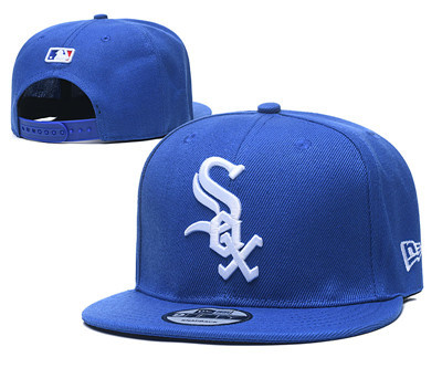 White Sox Team Logo Royal Adjustable Hat TX