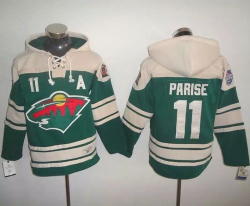 Wild #11 Zach Parise Green 2016 Stadium Series NHL Hoodie Wild #11 Zach Parise Green 2016 Stadium Series NHL Hoodie