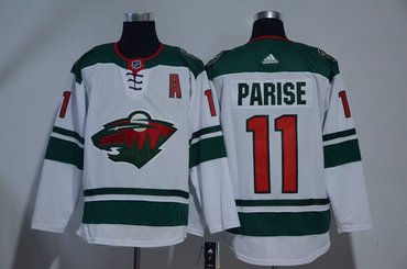 Wild 11 Zach Parise White Adidas Jersey Wild 11 Zach Parise White Adidas Jersey