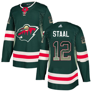 Wild 12 Eric Staal Green Drift Fashion Adidas Jersey Wild 12 Eric Staal Green Drift Fashion Adidas Jersey