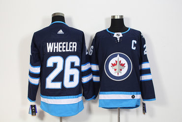 Winnipeg Jets 26 Blake Wheeler Navy Adidas Jersey Winnipeg Jets 26 Blake Wheeler Navy Adidas Jersey
