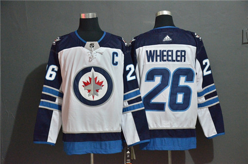 Winnipeg Jets 26 Blake Wheeler White Adidas Jersey Winnipeg Jets 26 Blake Wheeler White Adidas Jersey