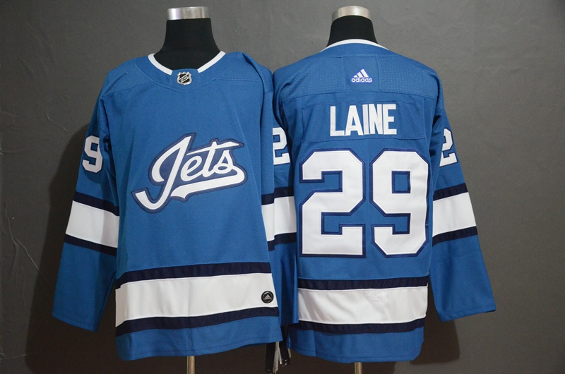 Winnipeg Jets 29 Patrik Laine Blue Alternate Adidas Jersey