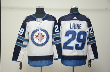 Winnipeg Jets 29 Patrik Laine White Adidas Jersey