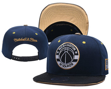 Wizards Team Logo Mitchell & Ness Adjustable Hat YD