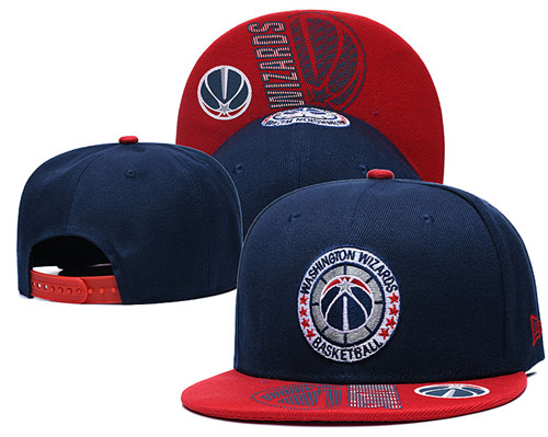 Wizards Team Logo Navy Adjustable Hat GS