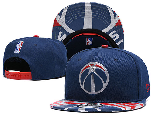 Wizards Team Logo Navy Adjustable Hat YD