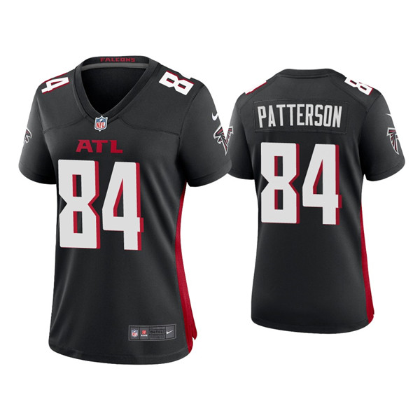 Women's Atlanta Falcons #84 Cordarrelle Patterson New Black Stitched Jersey(Run Small) Women's Atlanta Falcons #84 Cordarrelle Patterson New Black Stitched Jersey(Run Small)