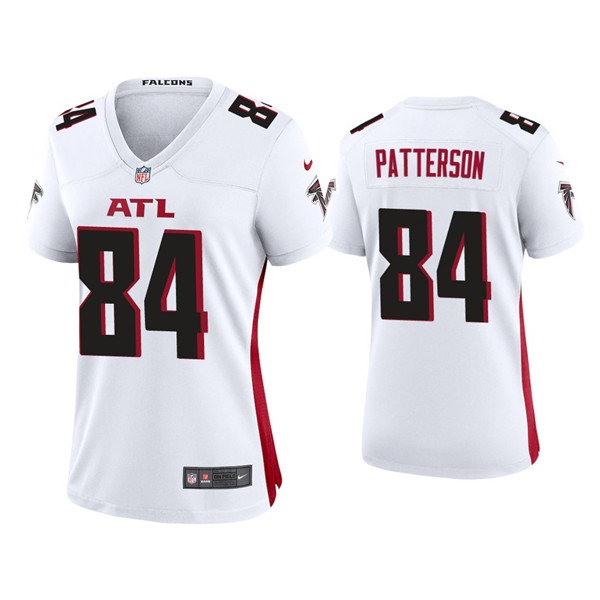 Women's Atlanta Falcons #84 Cordarrelle Patterson New White Stitched Jersey(Run Small) Women's Atlanta Falcons #84 Cordarrelle Patterson New White Stitched Jersey(Run Small)