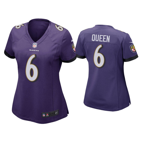 Women's Baltimore Ravens #6 Patrick Queen Purple Vapor Untouchable Limited Football Jersey(Run Small) Women's Baltimore Ravens #6 Patrick Queen Purple Vapor Untouchable Limited Football Jersey(Run Small)