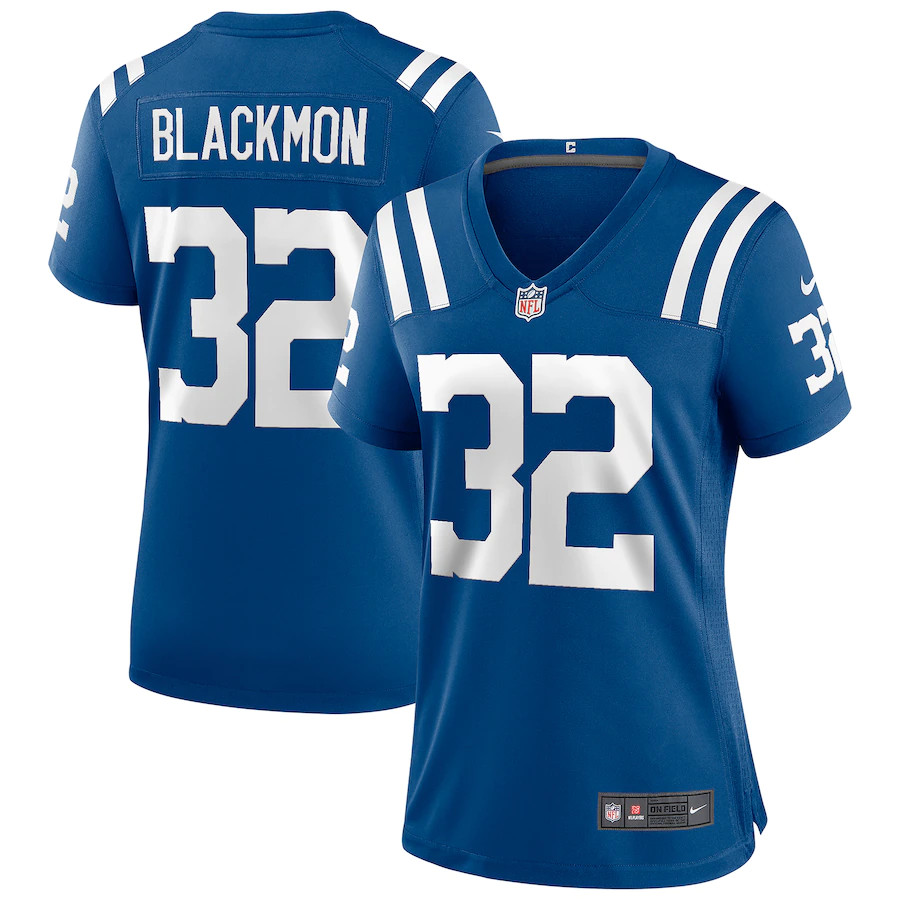 Women's Colts #32 Julian Blackmon Royal Vapor Limited Jersey Women's Colts #32 Julian Blackmon Royal Vapor Limited Jersey
