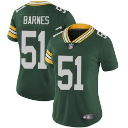 Women's Green Bay Packers #51 Krys Barnes Limited Green Team Color Vapor Untouchable Jersey Women's Green Bay Packers #51 Krys Barnes Limited Green Team Color Vapor Untouchable Jersey