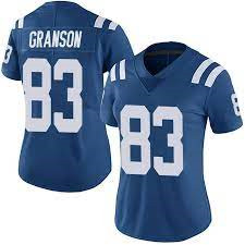 Women's Indianapolis #83 Colts Kylen Granson Blue Jersey Women's Indianapolis #83 Colts Kylen Granson Blue Jersey