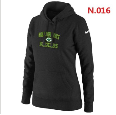 Women's NEW Green Bay Packers Heart & Soul Pullover Hoodie Black Women's NEW Green Bay Packers Heart & Soul Pullover Hoodie Black