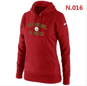 Women's NEW Pittsburgh Steelers Heart & Soul Pullover Hoodie Red Women's NEW Pittsburgh Steelers Heart & Soul Pullover Hoodie Red