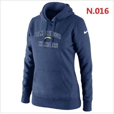 Women's NEW San Diego Charger Heart & Soul Pullover Hoodie Dark Blue Women's NEW San Diego Charger Heart & Soul Pullover Hoodie Dark Blue