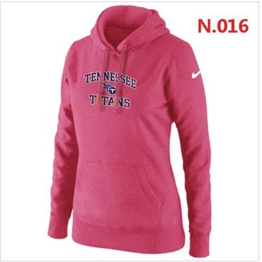 Women's NEW Tennessee Titans Heart & Soul Pullover Hoodie Pink Women's NEW Tennessee Titans Heart & Soul Pullover Hoodie Pink
