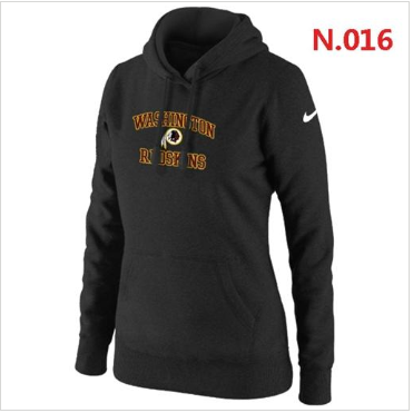 Women's NEW Washington Redskins Heart & Soul Pullover Hoodie Black Women's NEW Washington Redskins Heart & Soul Pullover Hoodie Black
