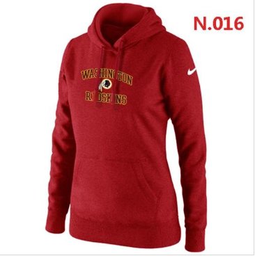 Women's NEW Washington Redskins Heart & Soul Pullover Hoodie Red Women's NEW Washington Redskins Heart & Soul Pullover Hoodie Red