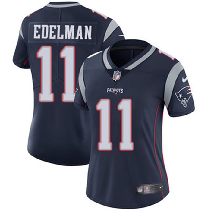 Women's New England Patriots #11 Julian Edelman Navy Vapor Untouchable Stitched Jersey(Run Small) Women's New England Patriots #11 Julian Edelman Navy Vapor Untouchable Stitched Jersey(Run Small)