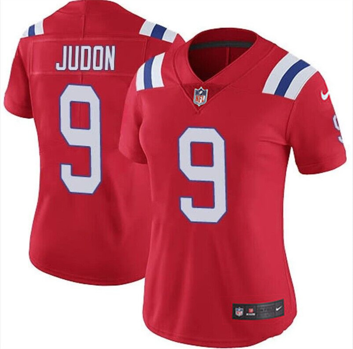 Women's New England Patriots #9 Matt Judon Red Red Vapor Untouchable Limited Stitched Jersey Women's New England Patriots #9 Matt Judon Red Red Vapor Untouchable Limited Stitched Jersey