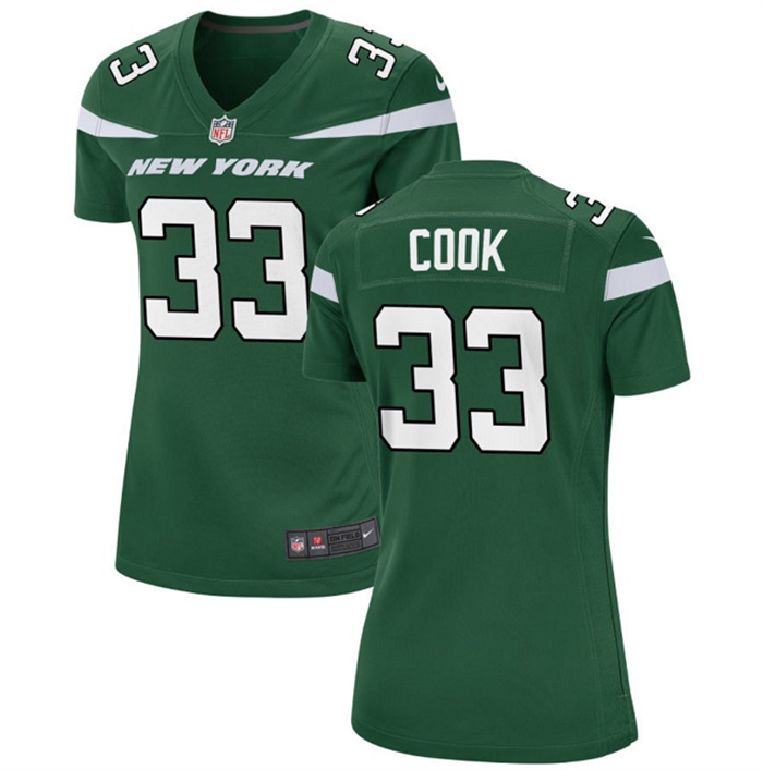Women's New York Jets #33 Dalvin Cook Green Stitched Football Jersey(Run Small) Women's New York Jets #33 Dalvin Cook Green Stitched Football Jersey(Run Small)