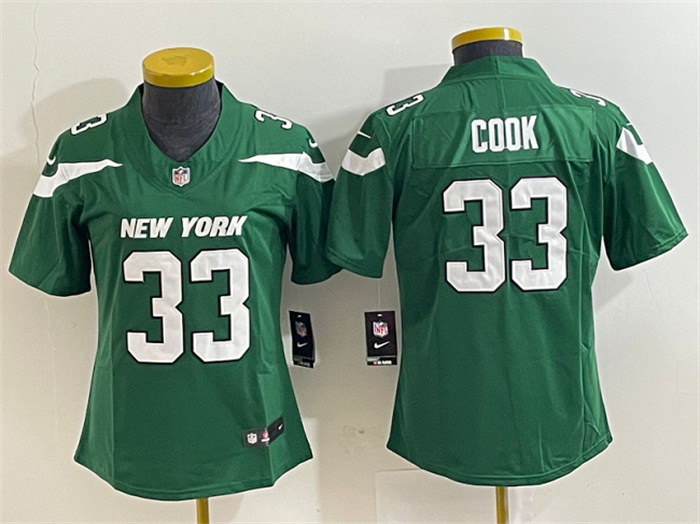 Women's New York Jets #33 Dalvin Cook Green Vapor Untouchable Limited Stitched Football Jersey(Run Small) Women's New York Jets #33 Dalvin Cook Green Vapor Untouchable Limited Stitched Football Jersey(Run Small)