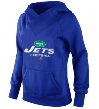 Women's New York Jets Big & Tall Critical Victory Pullover Hoodie Blue Women's New York Jets Big & Tall Critical Victory Pullover Hoodie Blue