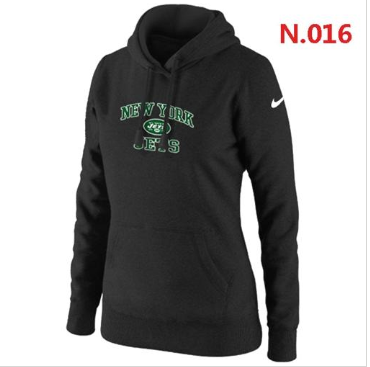 Women's New York Jets Heart & Soul Pullover Hoodie Black Women's New York Jets Heart & Soul Pullover Hoodie Black