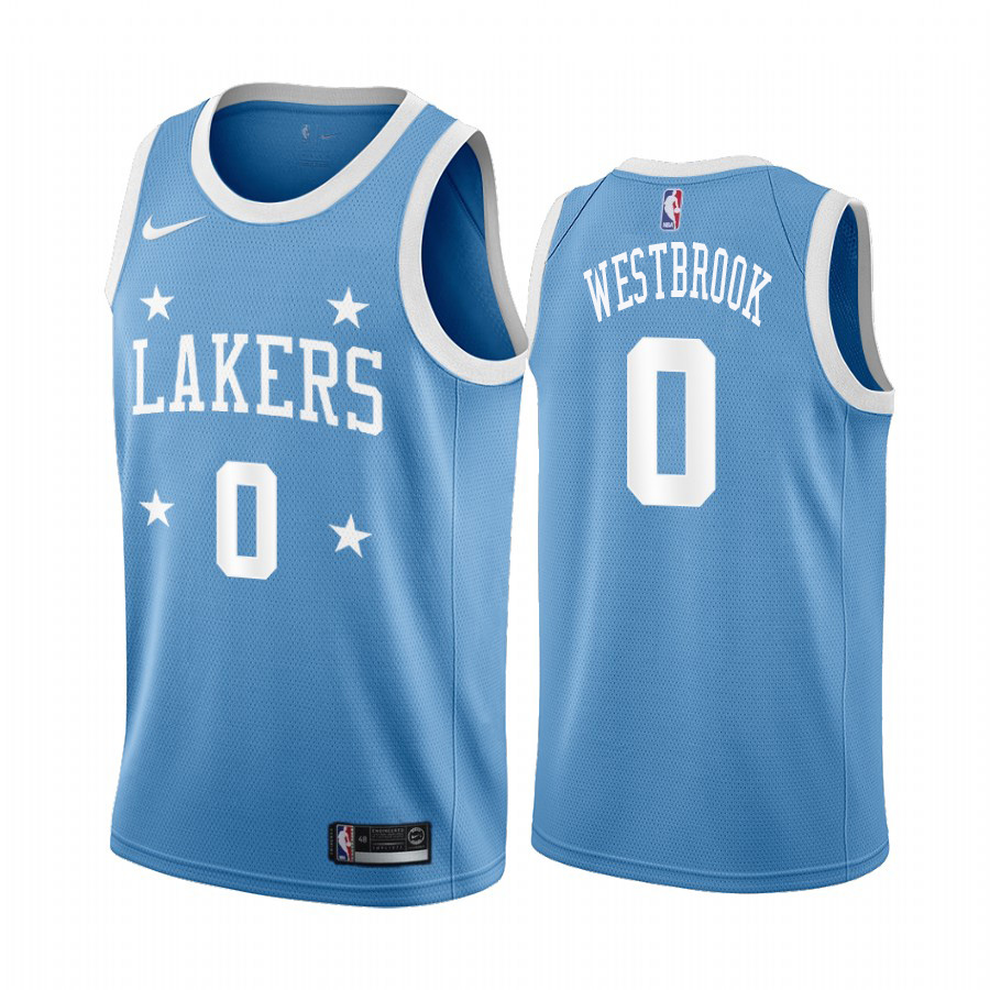 Women's Nike Lakers #0 Russell Westbrook Women's Blue Minneapolis All-Star Classic NBA Jersey Women's Nike Lakers #0 Russell Westbrook Women's Blue Minneapolis All-Star Classic NBA Jersey