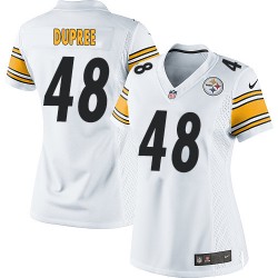 Women's Nike Pittsburgh Steelers Bud Dupree White Jersey
