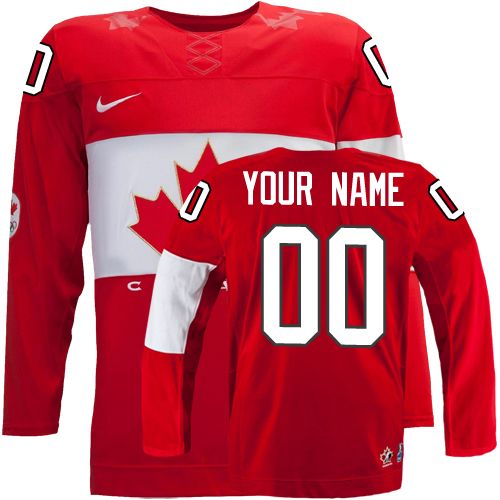 Women's Nike Team Canada Customized Authentic Red Away 2014 Olympic Hockey Jersey Women's Nike Team Canada Customized Authentic Red Away 2014 Olympic Hockey Jersey