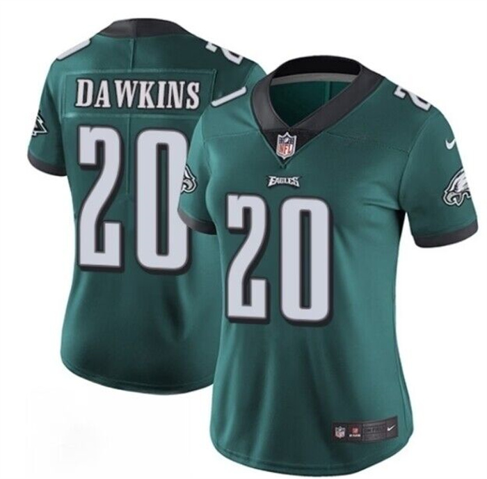 Women's Philadelphia Eagles #20 Brian Dawkins Green Vapor Untouchable Limited Stitched Football Jersey(Run Small) Women's Philadelphia Eagles #20 Brian Dawkins Green Vapor Untouchable Limited Stitched Football Jersey(Run Small)