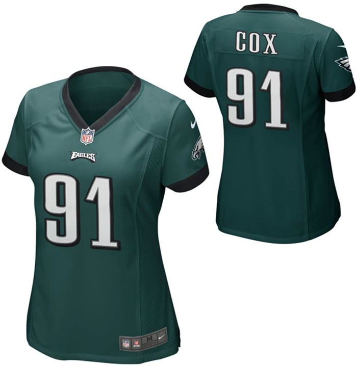 Women's Philadelphia Eagles #91 Fletcher Cox Grreen Vapor Untouchable Limited Stitched Football Jersey(Run Small) Women's Philadelphia Eagles #91 Fletcher Cox Grreen Vapor Untouchable Limited Stitched Football Jersey(Run Small)