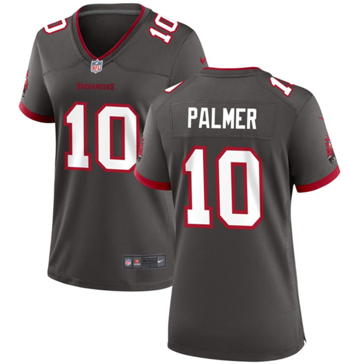 Women's Tampa Bay Buccanee #10 Trey Palmer Grey 2023 Stitched Jersey(Run Small) Women's Tampa Bay Buccanee #10 Trey Palmer Grey 2023 Stitched Jersey(Run Small)
