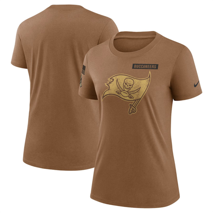 Women's Tampa Bay Buccaneers 2023 Brown Salute To Service Legend Performance T-Shirt(Run Small) Women's Tampa Bay Buccaneers 2023 Brown Salute To Service Legend Performance T-Shirt(Run Small)
