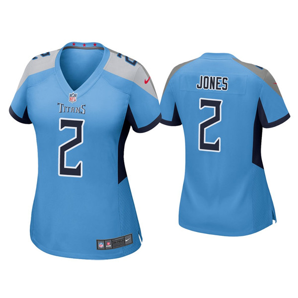 Women's Tennessee Titans #2 Julio Jones Blue Vapor Untouchable Limited Stitched Football Jersey(Run Small) Women's Tennessee Titans #2 Julio Jones Blue Vapor Untouchable Limited Stitched Football Jersey(Run Small)