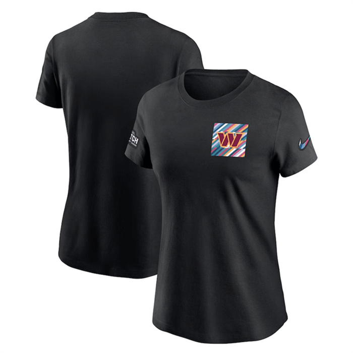 Women's Washington Commanders Black 2023 Crucial Catch Sideline Tri-Blend T-Shirt(Run Small) Women's Washington Commanders Black 2023 Crucial Catch Sideline Tri-Blend T-Shirt(Run Small)