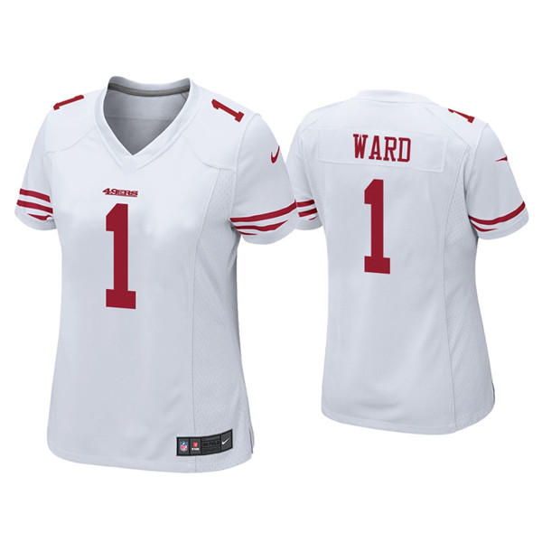 Women 49ers #1 Jimmie Ward White Vapor limited Jersey Women 49ers #1 Jimmie Ward White Vapor limited Jersey