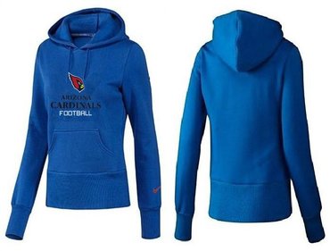 Women Arizona Cardinals Logo Pullover Hoodie-- (22)