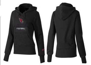 Women Arizona Cardinals Logo Pullover Hoodie-- (24)