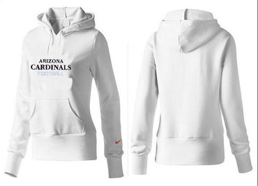 Women Arizona Cardinals Logo Pullover Hoodie-- (41)
