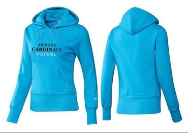 Women Arizona Cardinals Logo Pullover Hoodie-- (44)