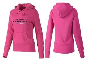 Women Arizona Cardinals Logo Pullover Hoodie-- (48)