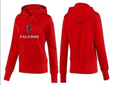 Women Atlanta Falcons Logo Pullover Hoodie-- (24) Women Atlanta Falcons Logo Pullover Hoodie-- (24)