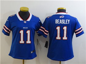 Women Bills 11 Cole Beasley Blue Limited Jersey Women Bills 11 Cole Beasley Blue Limited Jersey